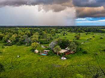 Tuludi Camp: Gesamtansicht Tuludi Camp: Gesamtansicht