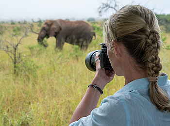 Magashi Camp: Durch die Kamera betrachtet ...