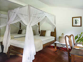 Mt. Meru Game Lodge: Zwei Einzelbetten