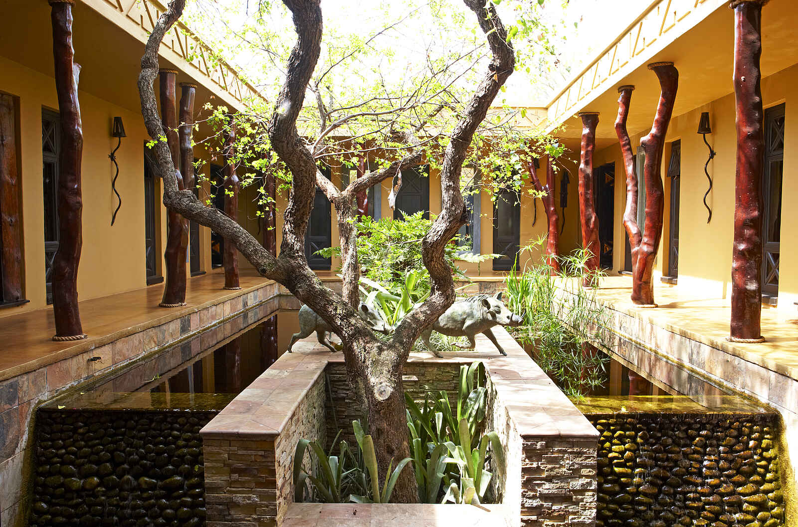 Thanda Villa iZulu: Zugang zu den Zimmern Thanda Villa iZulu: Zugang zu den Zimmern