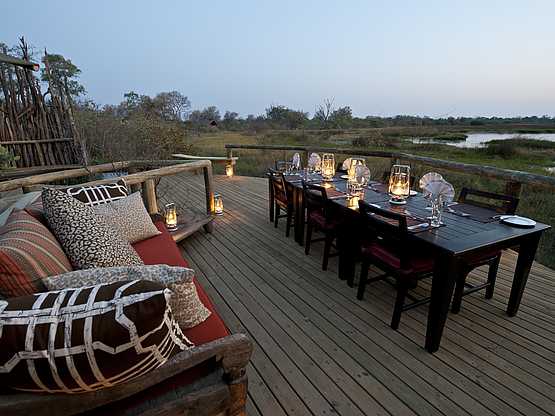 Banoka Bush Camp: Deck