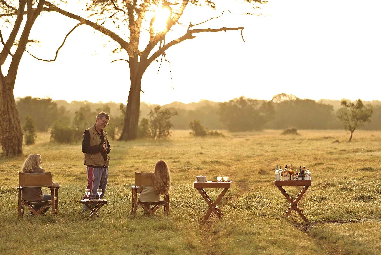Ol Pejeta Bush Camp: Sonnenuntergang Ol Pejeta Bush Camp: Sonnenuntergang