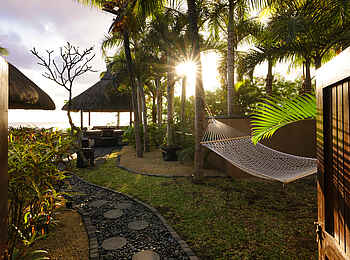 Shanti Maurice Resort & Spa: Eine Hängematte in der Shanti Villa