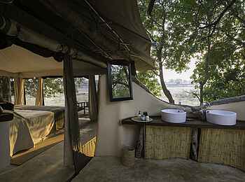 Tena Tena Camp: Außenbad