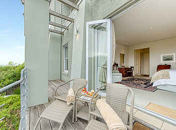 Tintswalo Boulders Boutique-Hotel: Der Balkon der Standard Sea Facing Suite Tintswalo Boulders Boutique-Hotel: Der Balkon der Standard Sea Facing Suite