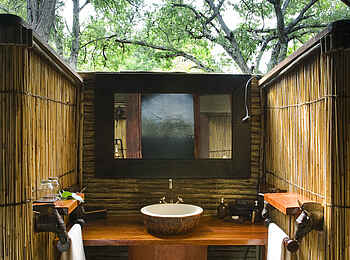 Xakanaxa Camp: Gästebad