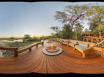 Camp Okavango: Viewingdeck