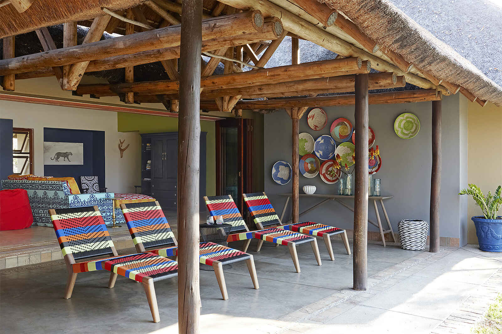 Jacis Sabi House: Die Veranda Jacis Sabi House: Die Veranda