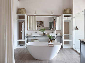 Londolozi Varty Camp: Freistehende Badewanne