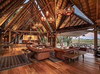 Selinda Camp: Aufenthaltsbereich