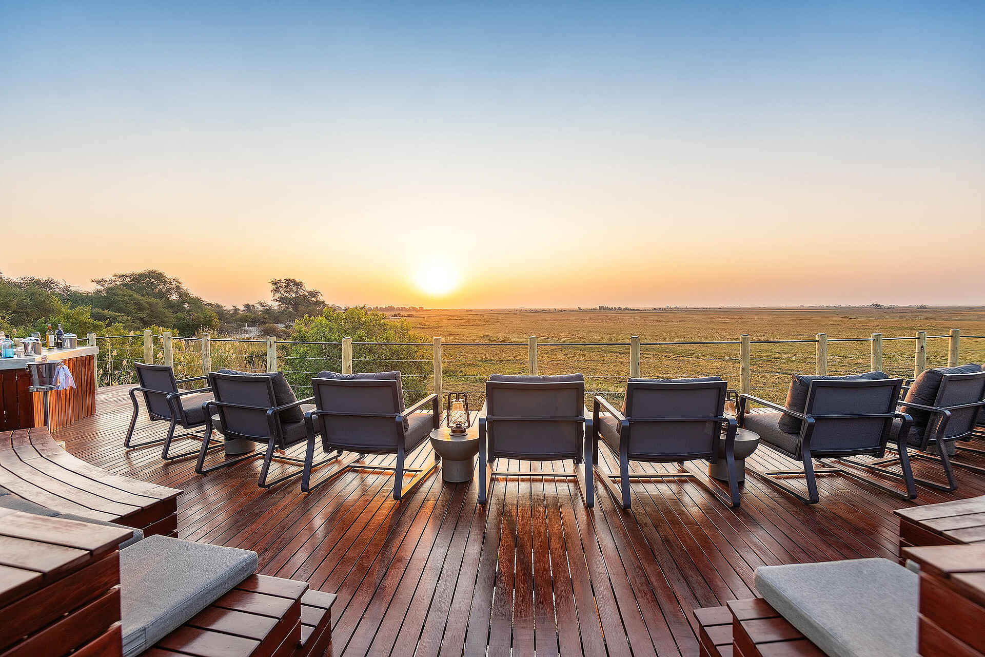 Chobe Water Villas: Aussicht