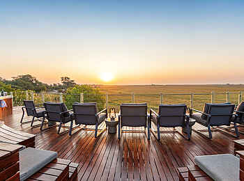 Chobe Water Villas: Aussicht