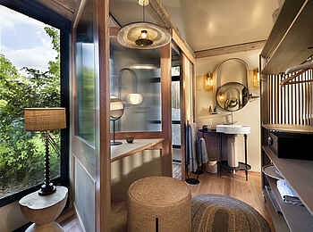 Khwai Leadwood: Badezimmer