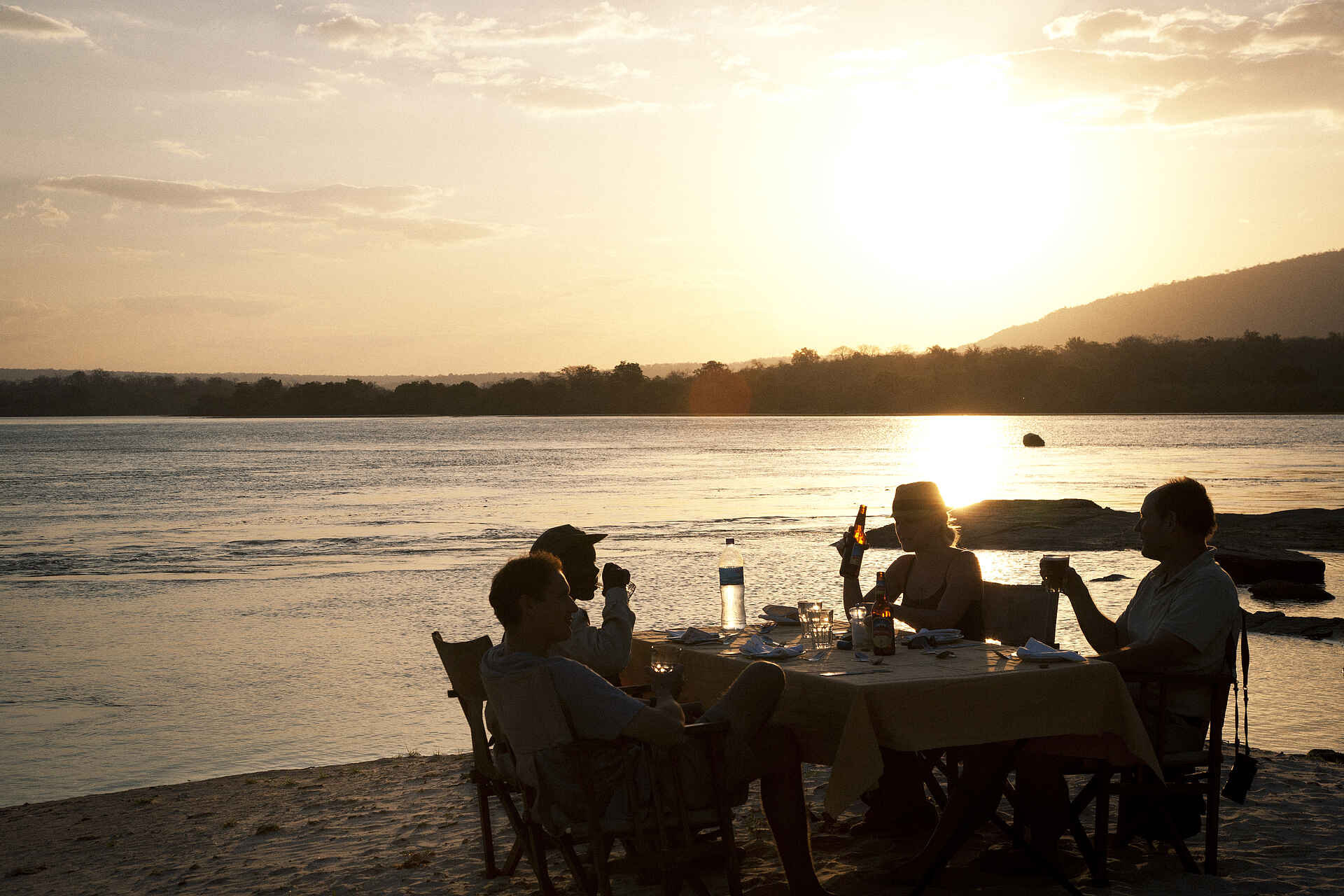 kiba point, kiba point camp, kiba point selous, rufiji river, speisen