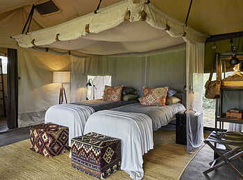 Legendary Nyasi Tented Camp: Zweibettzimmer im Familienzelt