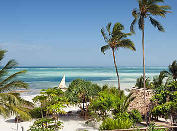 Melia Zanzibar: Weißer Sandstrand Melia Zanzibar: Weißer Sandstrand