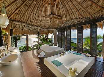 North Island: Das Badezimmer der Villa North