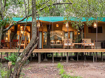 Soroi Luxury Migration Camp: Außenansicht Zeltsuite
