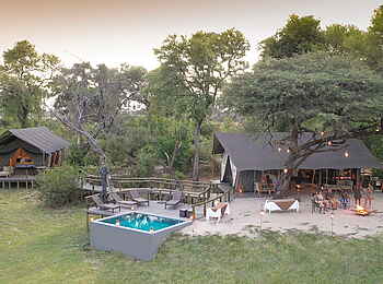 Gomoti Private Camp: Main Area