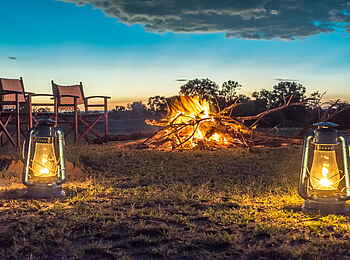 Losokwan Camp: Lagerfeuer