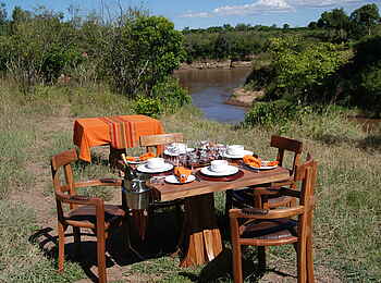 Mara Ngenche Camp: Bush Lunch