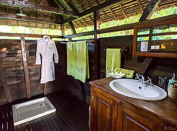 Masoala Forest Lodge: Badezimmer Masoala Forest Lodge: Badezimmer