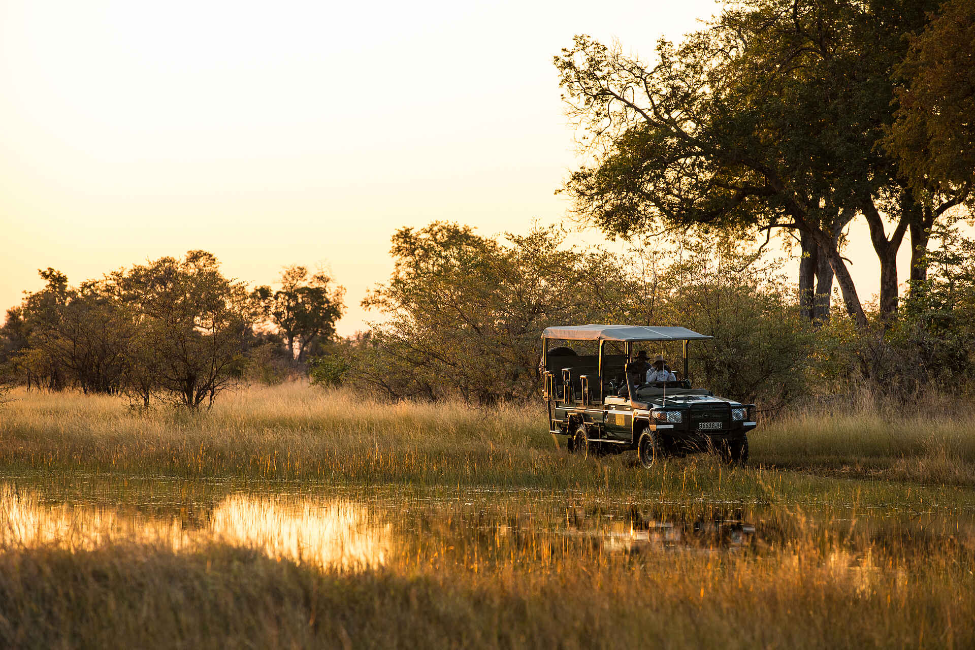 Duba Explorers Camp: Auf Pirschfahrt
