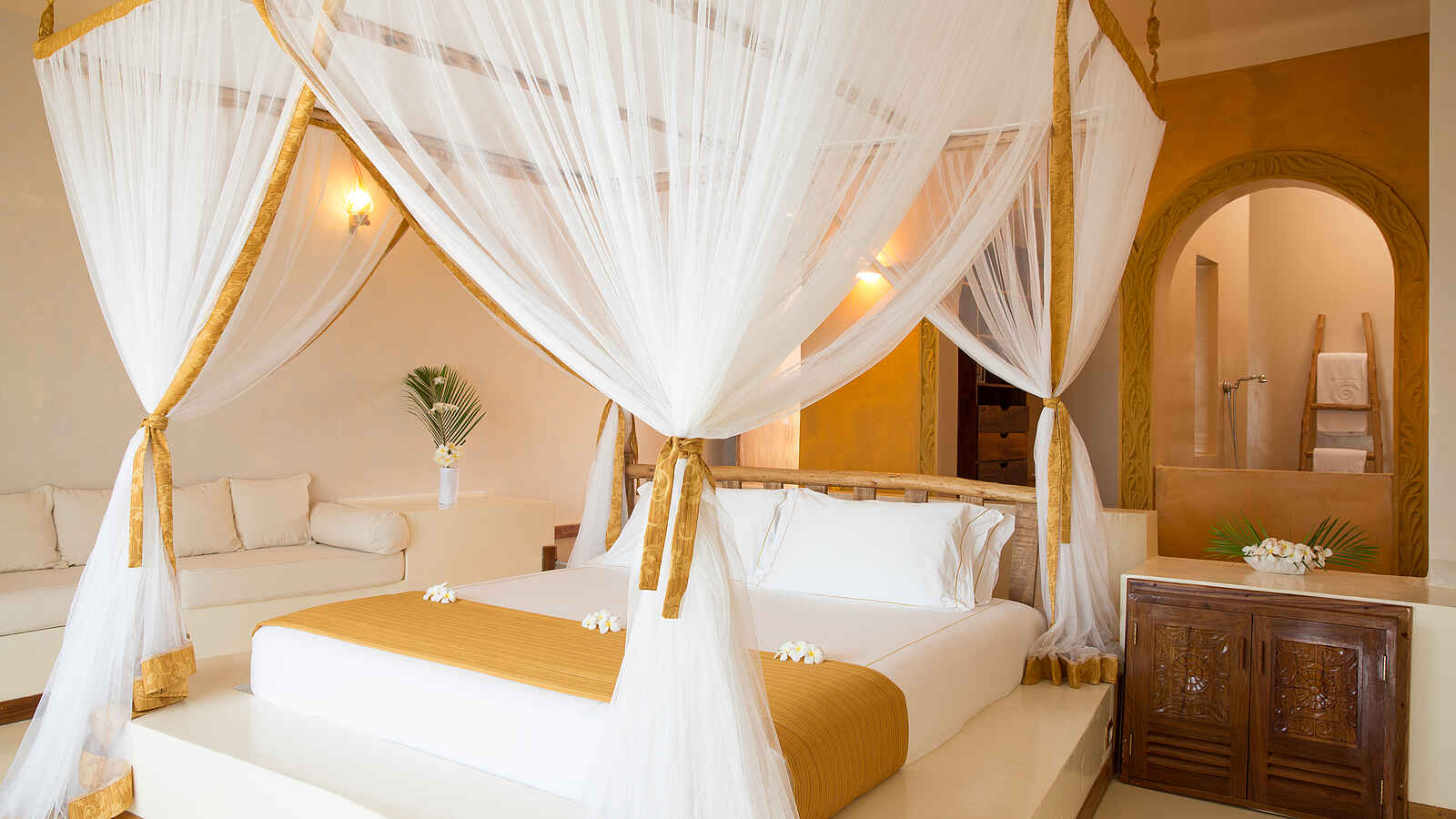 Gold Zanzibar Beach House & Spa: Ein Deluxe Zimmer Gold Zanzibar Beach House & Spa: Ein Deluxe Zimmer