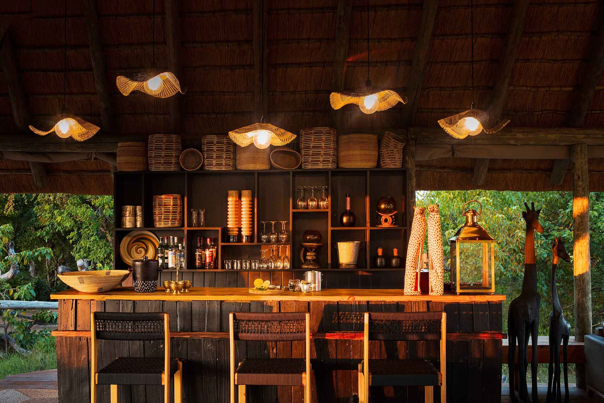 Little Sable Camp: An der Bar