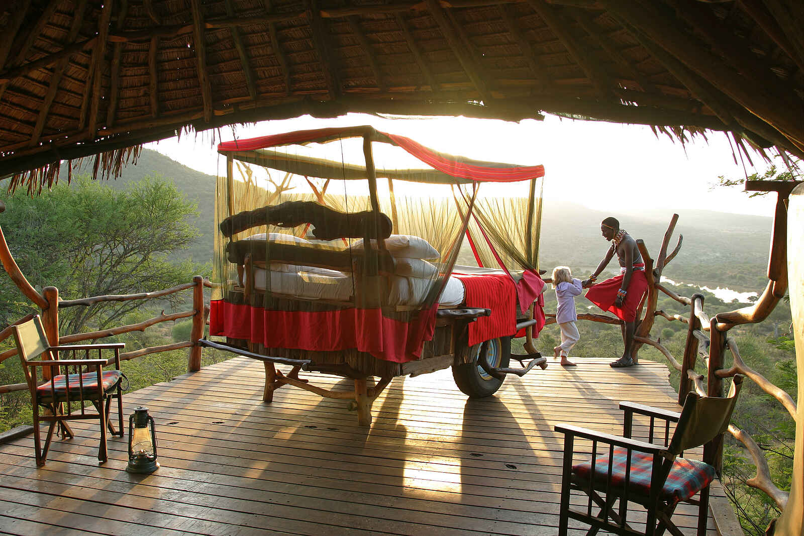 Loisaba Star Beds: Fahrbares Bett Loisaba Star Beds: Fahrbares Bett