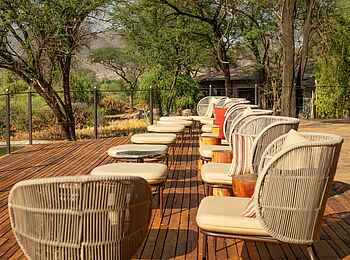 Soroi Samburu Lodge: Sundowner Terrasse