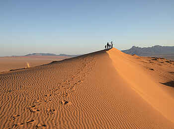 Kwessi Dunes Lodge: Dünenspaziergang