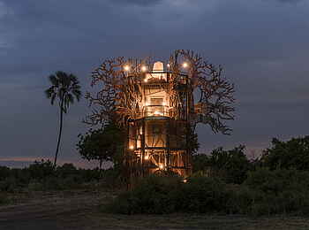 Xigera Safari Lodge: Treehouse Xigera Safari Lodge: Treehouse