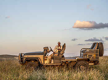 Borana Lodge: Ein Fotofahrzeug Borana Lodge: Ein Fotofahrzeug