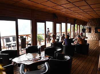 Cormoran Lodge: Loungebereich