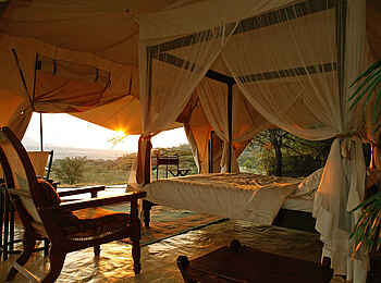 Cottar's 1920s Safari Camp: Sonnenaufgang