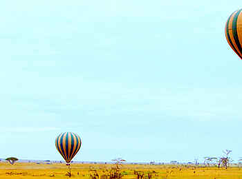 Dunia Camp: Ballonfahrt