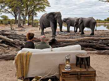 Elephant Pan Camp: Elephant Watching