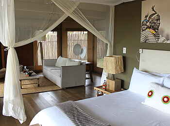 Lemala Kuria Hills: Zelteinrichtung