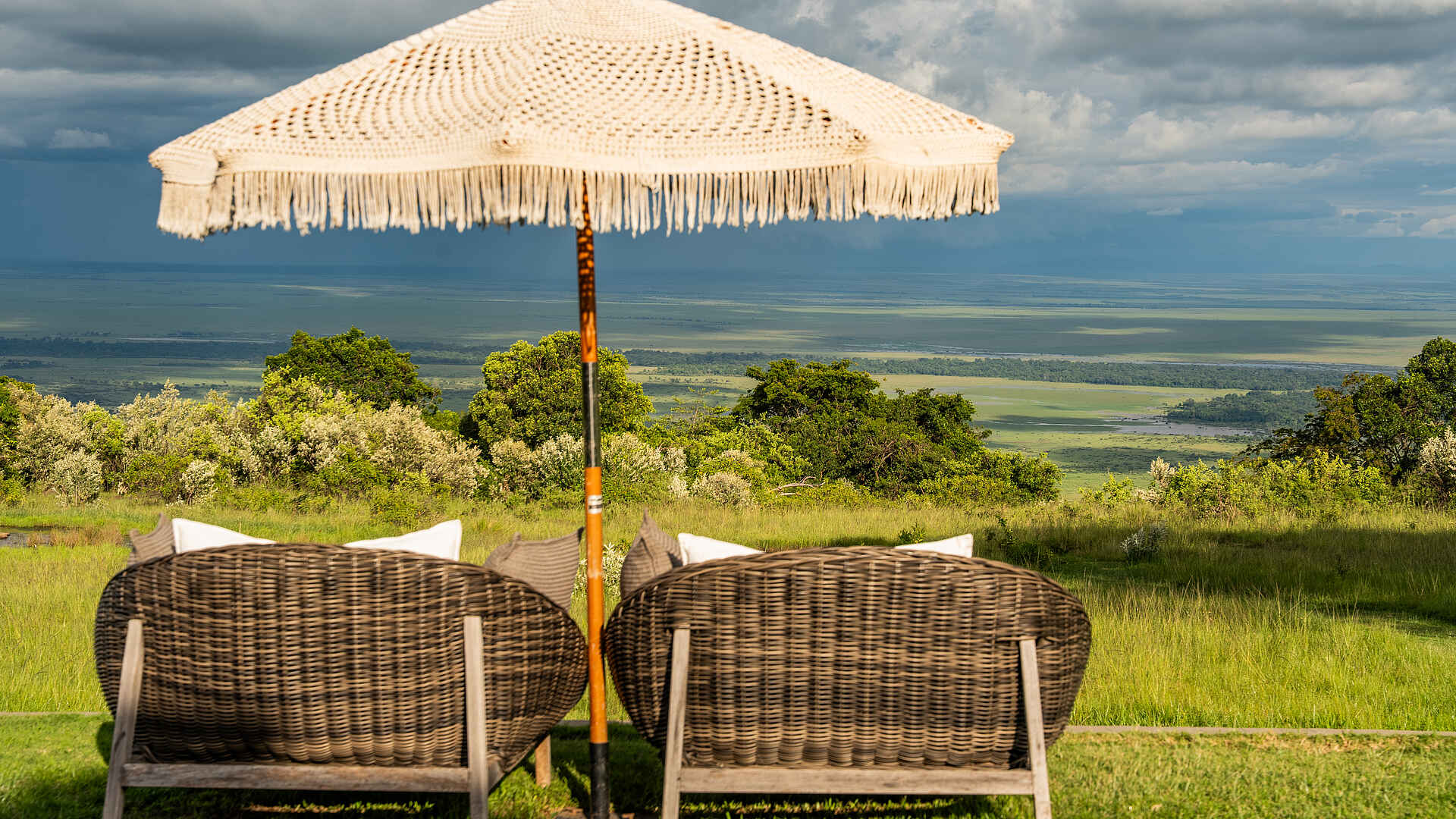 Loirien Mara Villas: Ausblick von der Villa Loirien Mara Villas: Ausblick von der Villa