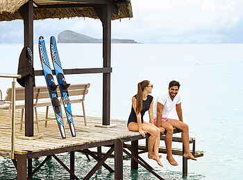 LUX Grand Gaube: Wasserski LUX Grand Gaube: Wasserski