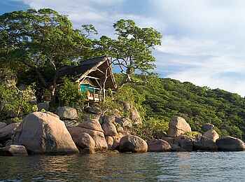Mumbo Island Camp: Honeymoon-Zelt