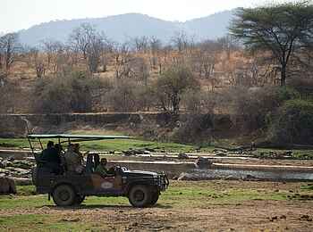 Ruaha River Lodge: Kleines Game Drive Vehicle9 Ruaha River Lodge: Kleines Game Drive Vehicle9