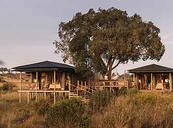 Serian's Kimya Kimya: Blick auf ein Gästezelt Serian's Kimya Kimya: Blick auf ein Gästezelt