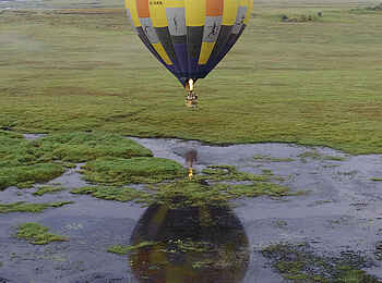 Shumba Camp: Ballonsafari Shumba Camp: Ballonsafari
