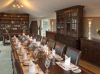 The Elephant Camp: Speisesaal