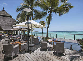 Trou Aux Biches Beachcomber Golf Resort & Spa: Terrasse Trou Aux Biches Beachcomber Golf Resort & Spa: Terrasse