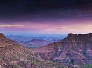 Grootberg Lodge: Landschaftspanorama