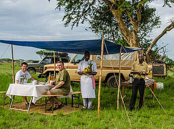 Ishasha Wilderness Camp: Guten Appetit Ishasha Wilderness Camp: Guten Appetit
