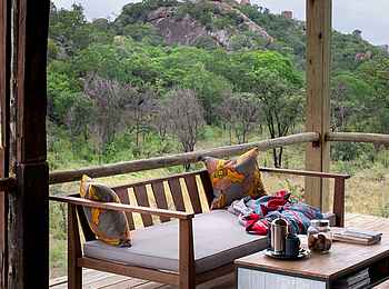 Khayelitshe House: Kaffee auf der Terrasse Khayelitshe House: Kaffee auf der Terrasse